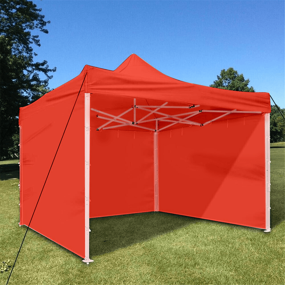 3X3M 1 Piece Side Walls Tent Canopy for Camping Travel Picnic Portable Gazebo Sunshade Cover Anti-Epidemic Tent - MRSLM