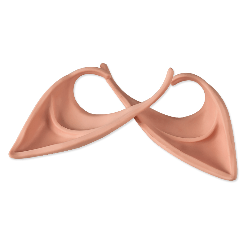 Mysterious Angel Elf Ears Fairy Cosplay Accessories LARP Halloween Party Latex Soft Pointed Prosthetic False Ears - MRSLM