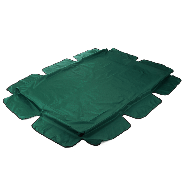 2/3 Seater Size Green Uv-Proof Outdoor Garden Patio Swing Sunshade Cover Waterproof Canopy Seat Top Cover - MRSLM