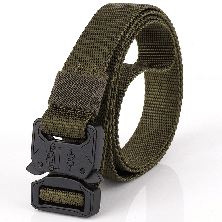 Hardened Tactical Belt Military Fan Style Outdoor Sports Inner Belt Casual Nylon Belt - MRSLM