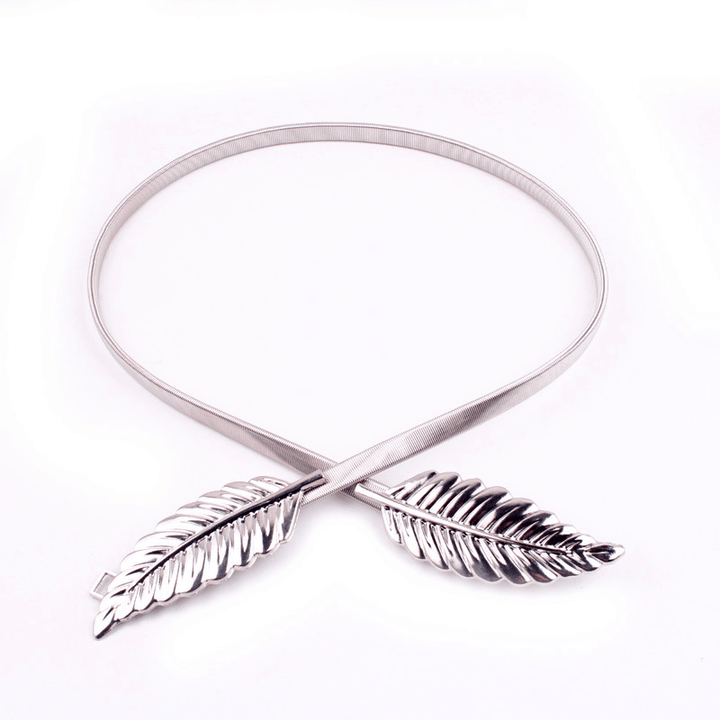 Leaf Iron Decorative Belt, Female Leaf Waist Chain - MRSLM