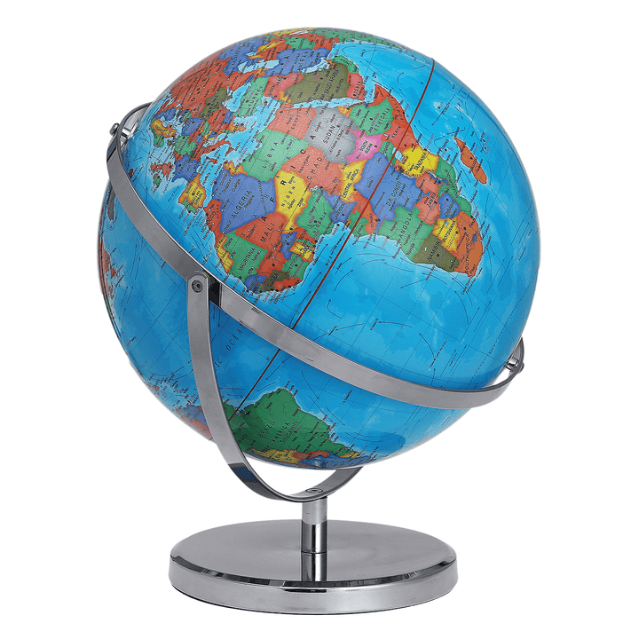 12Inch World Globe Students Teachers Geography Learning Desktop Earth - MRSLM