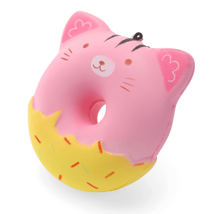 Squishyshop Cute Animals Donut 10Cm Squishy Soft Slow Rising with Packaging Collection Gift Decor - MRSLM