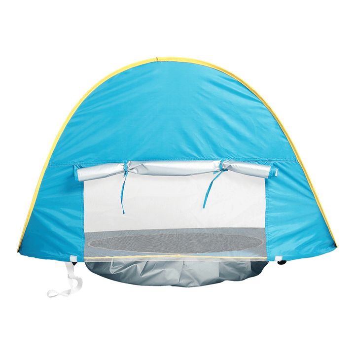 Infant Baby Pop up Camping Beach Tent Waterproof UV Sunshade Shelter with Water Pool - MRSLM