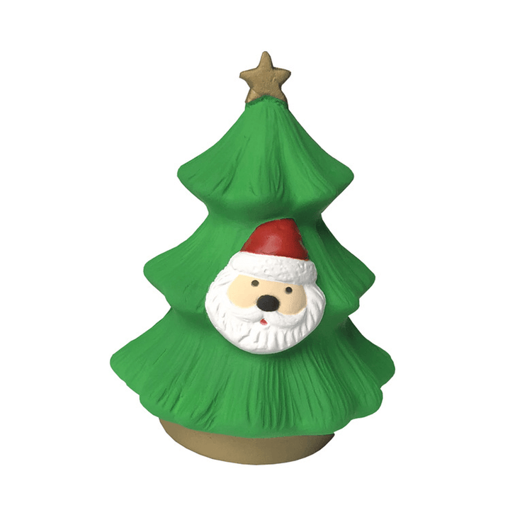 Squishy Santa Claus Christmas Tree 13CM Christmas Gift Decoration Collection with Packaging - MRSLM