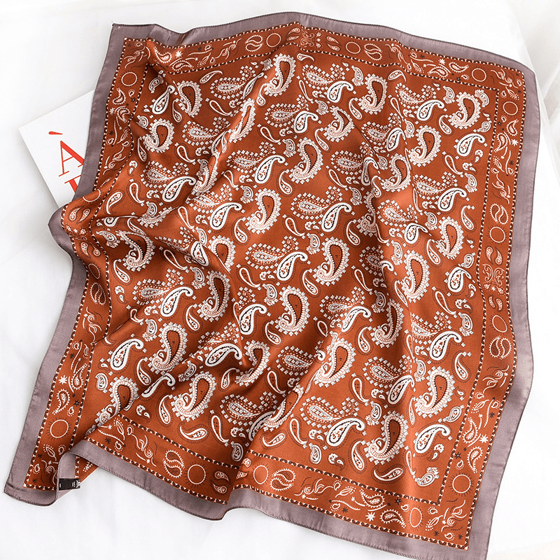 Fashion Sun Shawl Thin Decorative Small Scarf - MRSLM