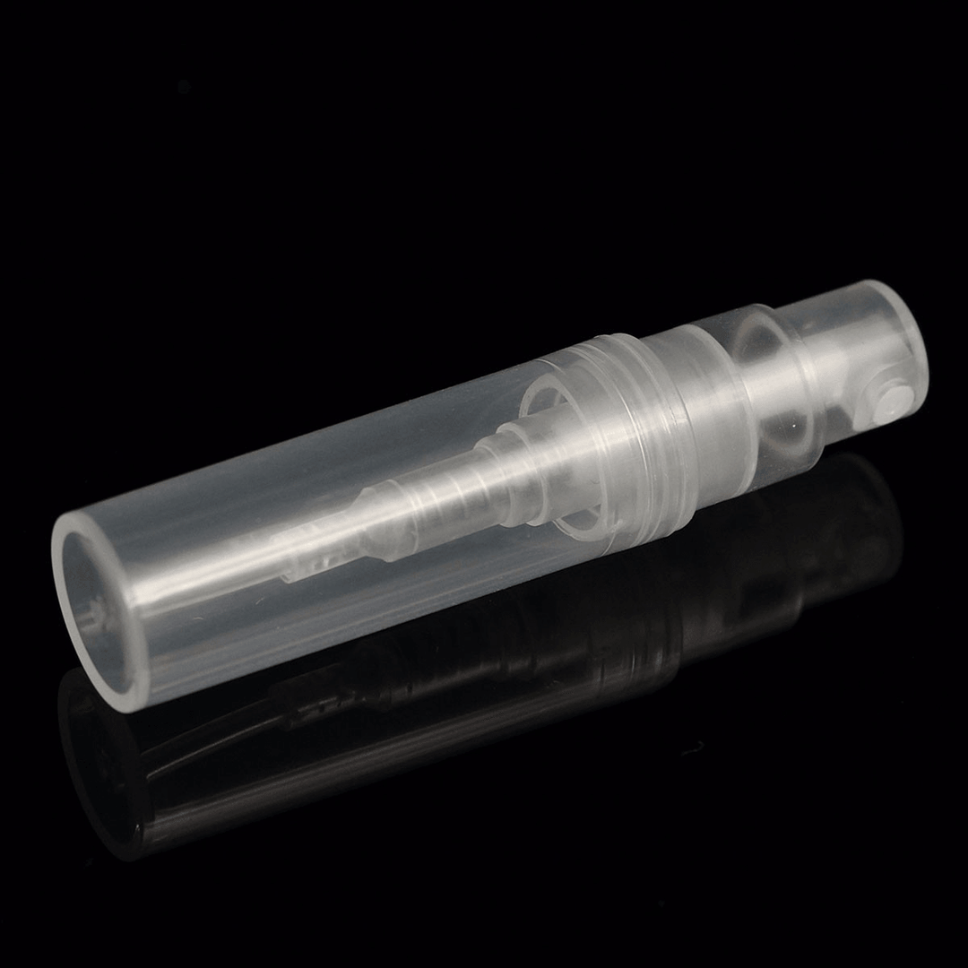 50Pcs 2Ml Empty Clear Travel Spray Bottles Transparent Plastic Perfume Atomizer - MRSLM