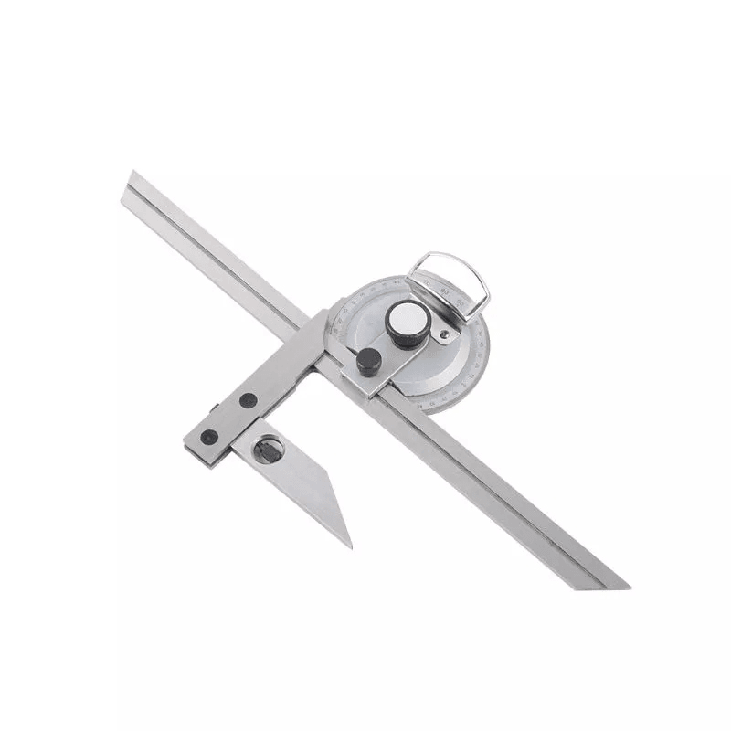 360 Degree Universal Bevel Protractor Angle Measuring Finder Precision Goniometer Angular Ruler with Magnifier Woodworking Tool - MRSLM