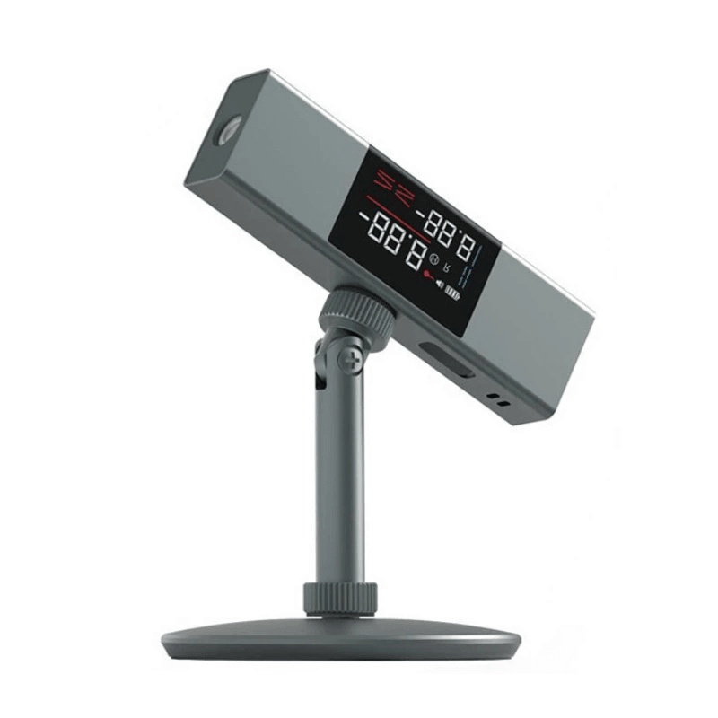 Atuman 1/4 Inch Laser Level Ruler Bracket Protractor Inclinometer Angle Measure Stand Base - MRSLM