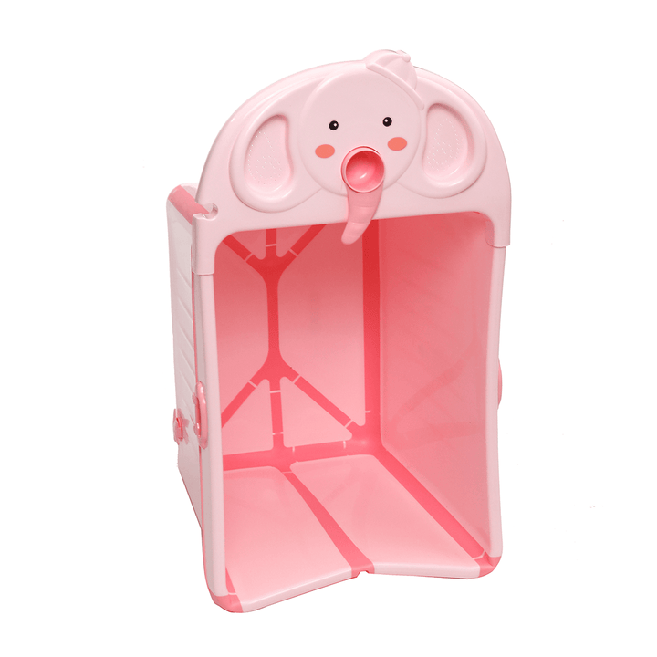 Kids Large Foldable Anti-Slip Bath Tub Baby Long-Term Temperature Locking Bucket - MRSLM