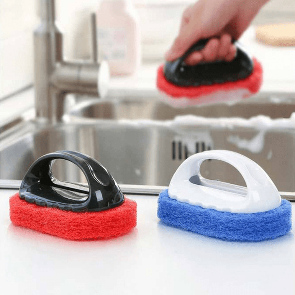Kitchen Strong Decontamination Cleaning Sponge Cleaning Brushes Bath Brush Wash Pot Cleaning Brush - MRSLM