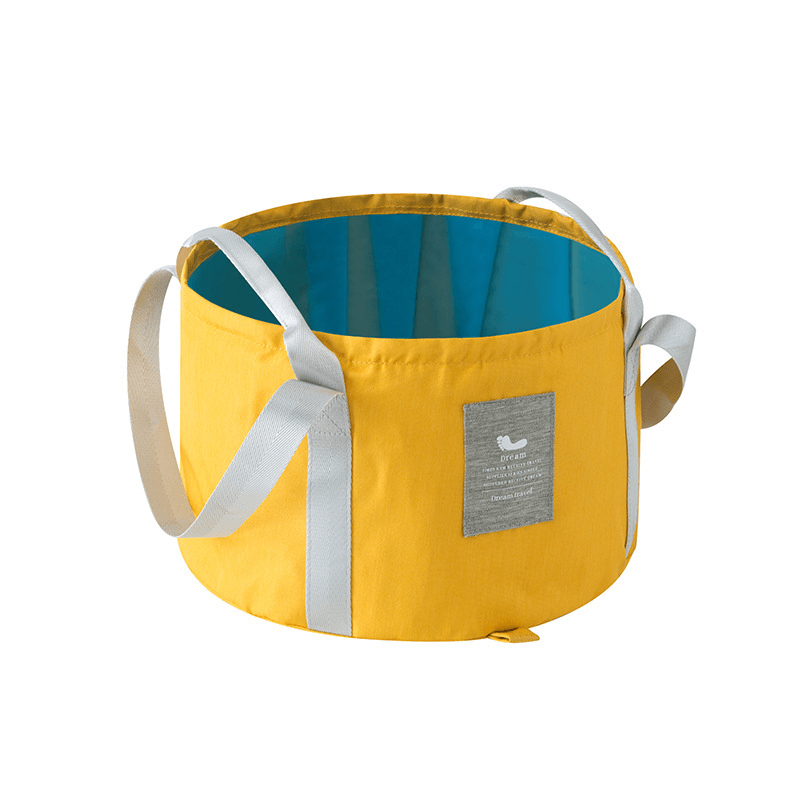 Ipree® 13.2L Folding Basin Camping Washbasin Foot Bath Sink Washing Basket Spa Bucket Outdoor Travel - MRSLM