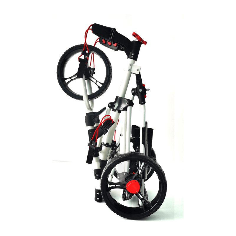 DOMINANT Professional Golf Three Wheeled Trolley Golf Bag Cart Outdoor Sports Golf Pitch Tool Supplies - MRSLM