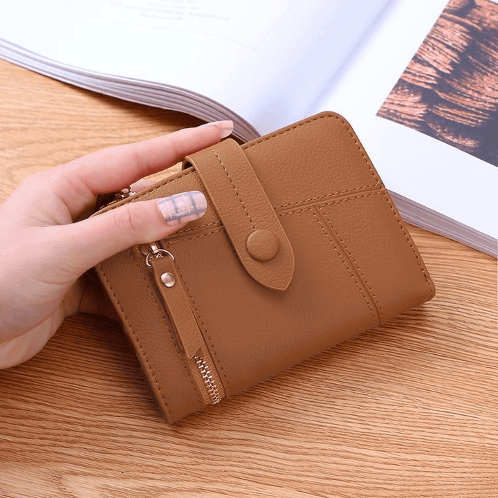 Women Multi-Function Short-Style Wallet Clutch Bag - MRSLM