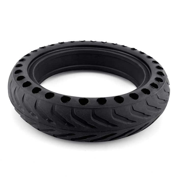 BIKIGHT 21Cm Solid Rubber Rear Tire for M365 Electric Scooter/Electric Scooter Pro Skate Damping Solid Tyres Hollow Non-Pneumatic Tires - MRSLM