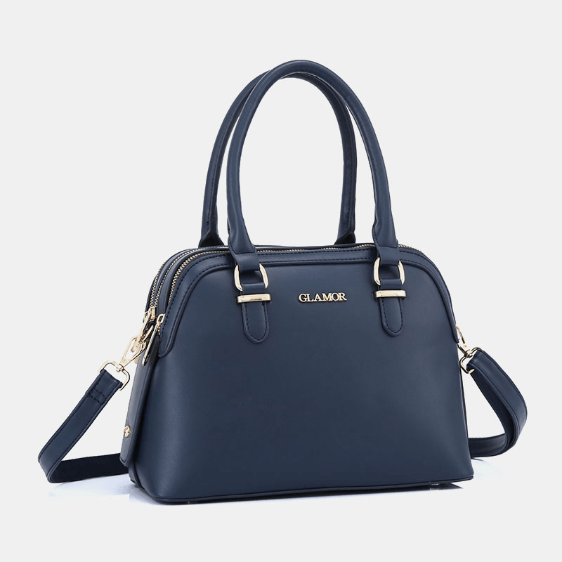 Women PU Leather Multi-Compartment Large Capacity Crossbody Bags Handbag Shoulder Bag - MRSLM