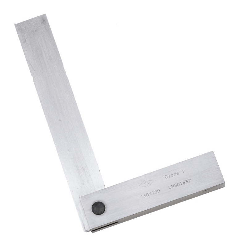 Angular Wide Seat Ruler 90 Degree Right Angle Ruler 1 Grade Square Ruler for Professional Engineers and Wood 125X80Mm/160X100Mm/200X125Mm/250X160Mm - MRSLM