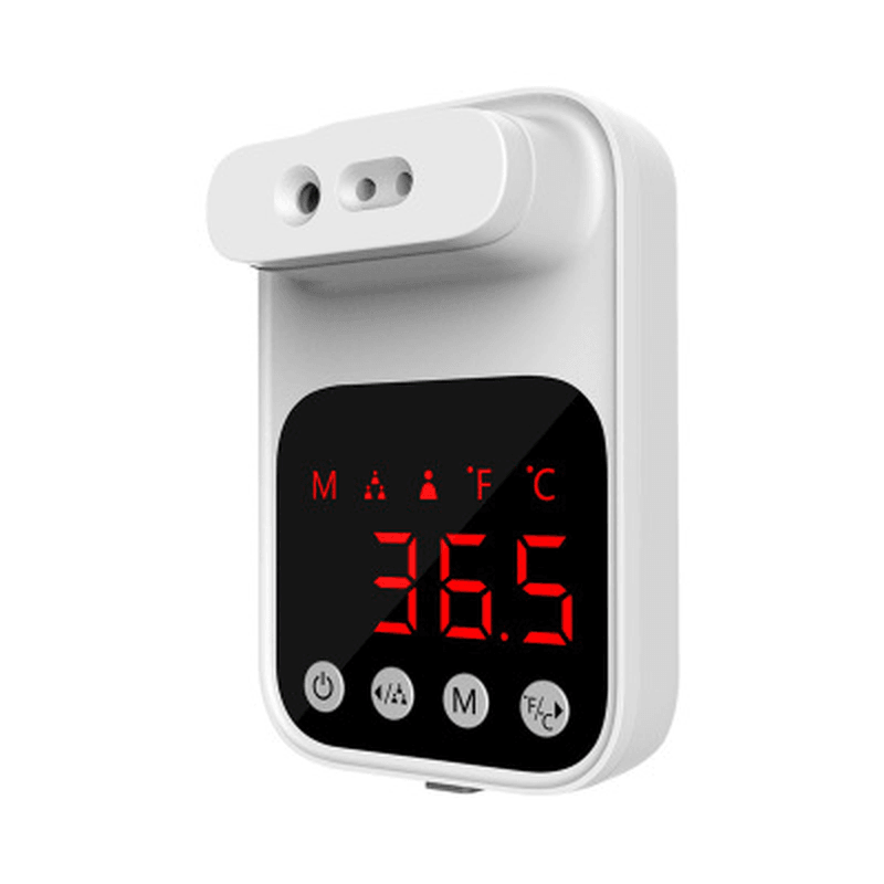 T3 Forehead Thermometer Wall-Mounted Non-Contact Infrared Thermometer Automatic Alarm Body Tempreature Measurement Tool - MRSLM
