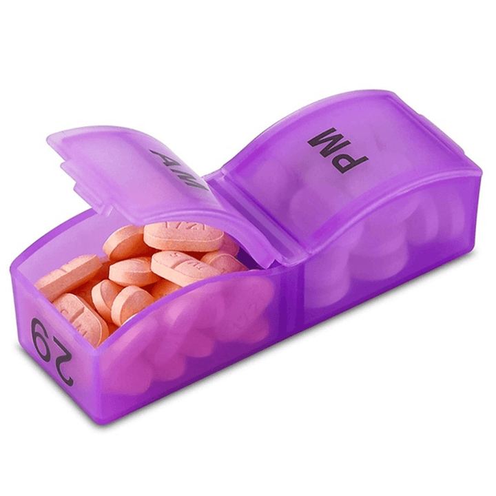 32Pcs Pill Storage Box Month Container Tablet Pill Holder Organizer - MRSLM