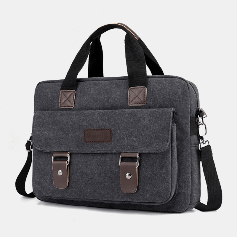 Men Large Capacity Handbag Shoulder Bag Crossbody Bag - MRSLM