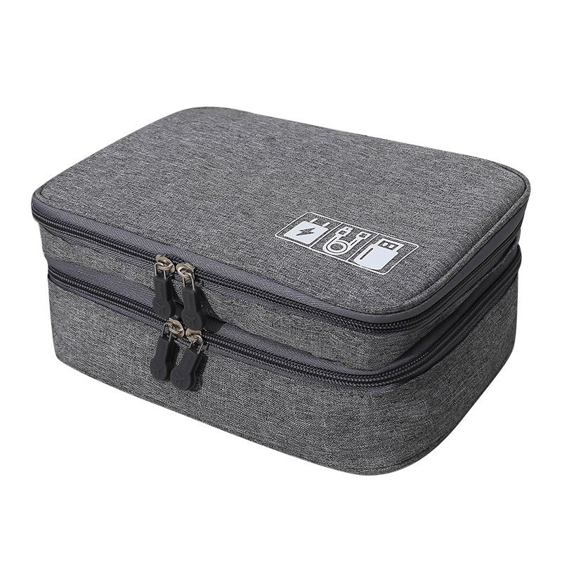 Ipree® Double Layer Document Bag Tickets Storage Bag Certificate Organizer Case for Travel Office Business - MRSLM