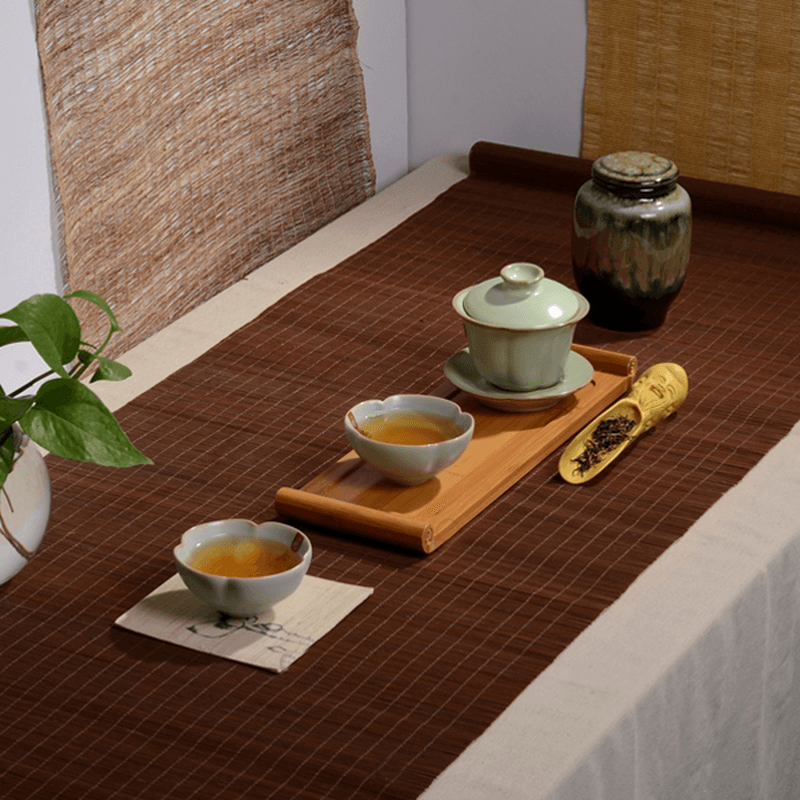 Bamboo Tea Tray Personal Tea Tray Kungfu Tea Accessaries - MRSLM