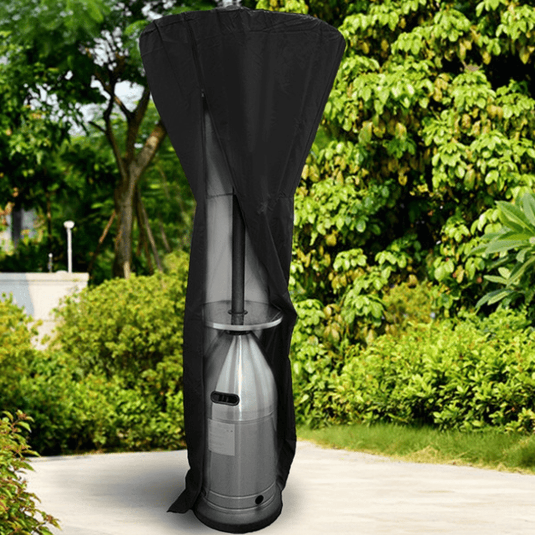 Outdoor Garden Patio Heater Dust Protective Cover Waterproof Furniture Protector Winter Heater Cover 210D Oxford Cloth - MRSLM