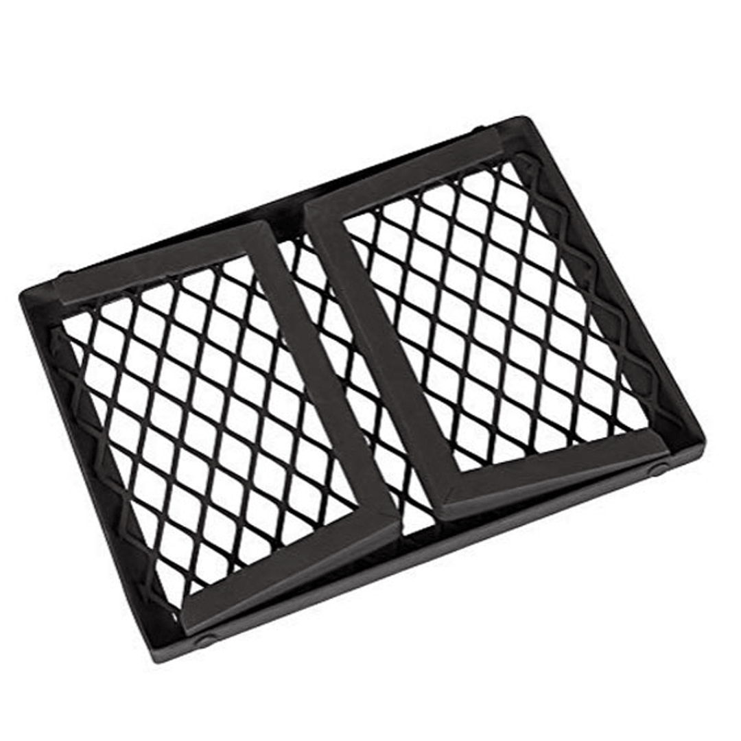 Portable Folding Campfire Grill Grate Camping BBQ Cooking Open over Fire Outdoor Folding Garden Furniture - MRSLM