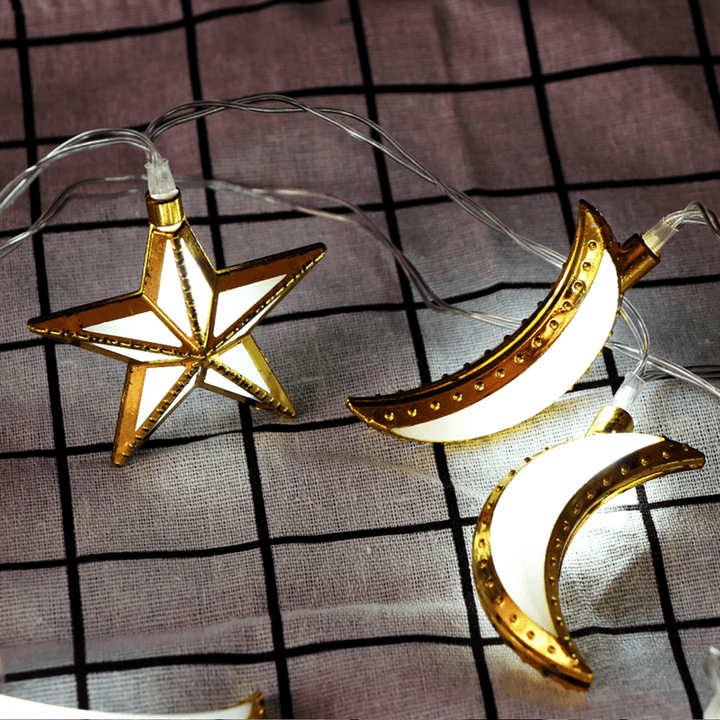 LED Sky Star Christmas Fairy String Lights Wedding Xmas Holiday Lamp Ramadan Decorations - MRSLM