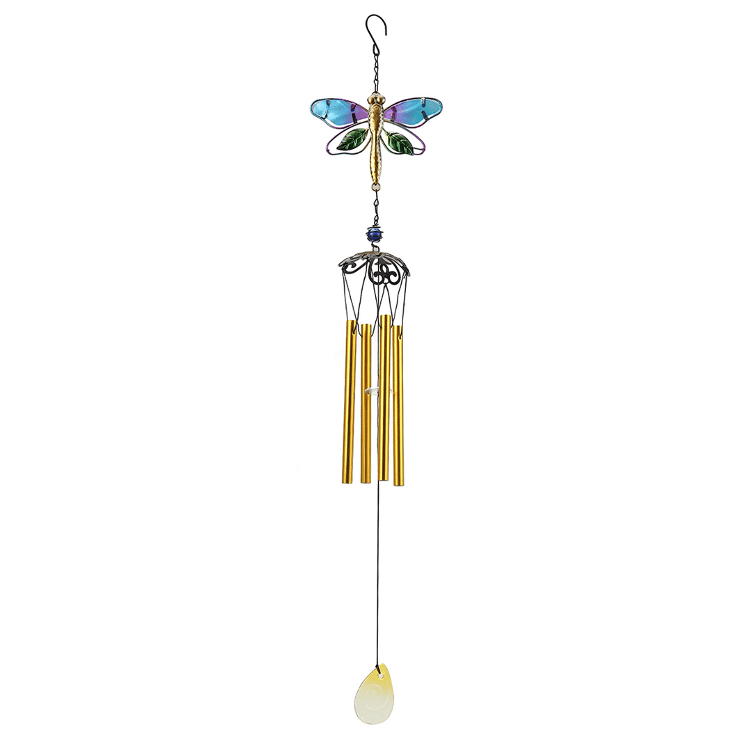 Hummingbird Dragonfly Wind Chimes Bells Hanging Gifts Dream Catcher Wind Chimes Home Wall Car Decoration - MRSLM