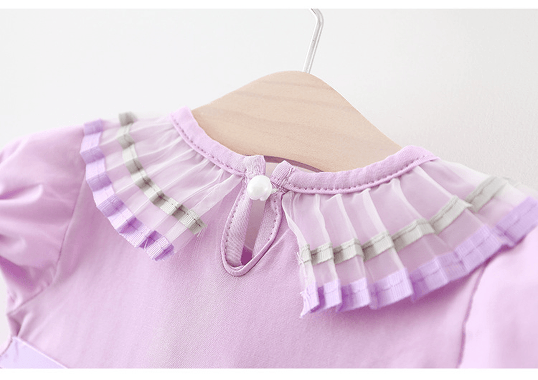 Female Baby Dress, Girls Summer Short Sleeved Princess Skirt, Infant Children'S Wear 0-1-2-3 Half Year Old 782 - MRSLM