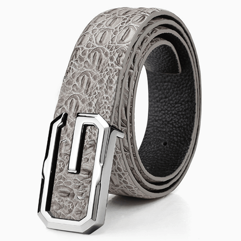 Men'S First Layer Cowhide Formal Belt - MRSLM