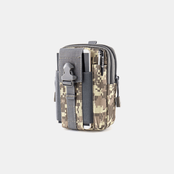 Men Tactical Bag Mini Phone Bag Sport Bag Belt Bag Fanny Bag Wasit Bag - MRSLM