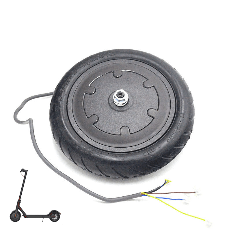 Original Hub Motor Wheel for M365 Electric Scooters 250W 23.4Cm Diameter Waterproof Dustproof Brushless Motor - MRSLM