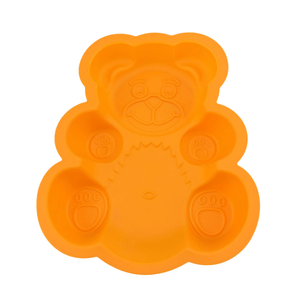 Honana Dly Cartoon Bear Shape 3D Silicone Cake Mold Baking Tools Bakeware Maker Mold Tray Baking - MRSLM