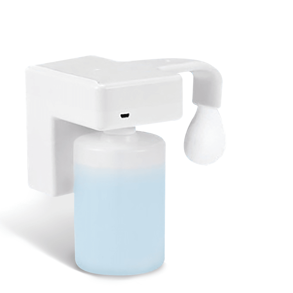 Toilet Automatic Bubble Machine anti Splash Toilet Bubble Deodorant Toilet Cleaner for Bathroom Toilet Soap Dishes - MRSLM