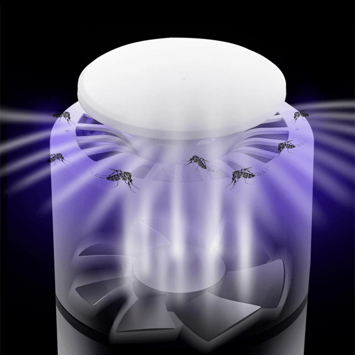 Electric Mosquito Killer Lamp LED Insect Repellent Killer Trap USB Rechargeable Camping Travel Home - MRSLM