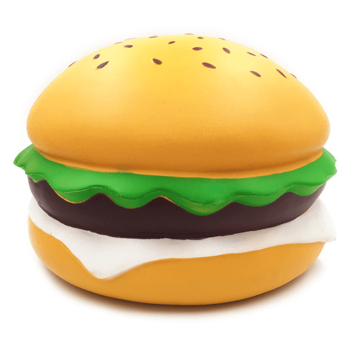 Giant Squishy Cheese Burger Humongous Hamburger 25CM Slow Rising Rebound Jumbo Gift Collection Decor Toys - MRSLM