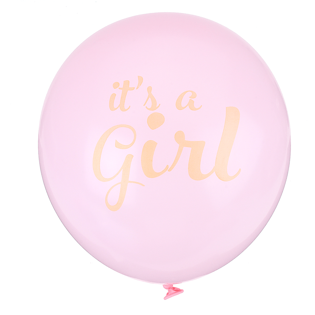 Gender Reveal Party Supplies Set Foil Latex Confetti Balloons Baby Shower Decor for Party Supplies Decoration - MRSLM