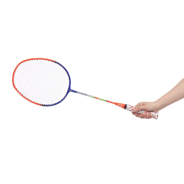 SGODDE Badminton Rackets Set 1 Pair Badminton Rackets 3 Balls 2 Replacement Grip Tapes 1 Carrying Bag Outdoor Sport - MRSLM
