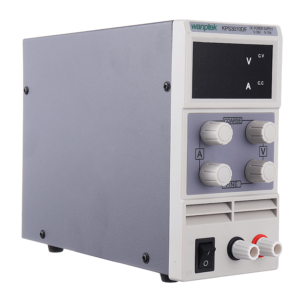 Wanptek KPS3010DF 4 Digits 0-30V 0-10A 110V/220V Adjustable DC Power Supply LED Display 300W Regulated Power Supply - MRSLM