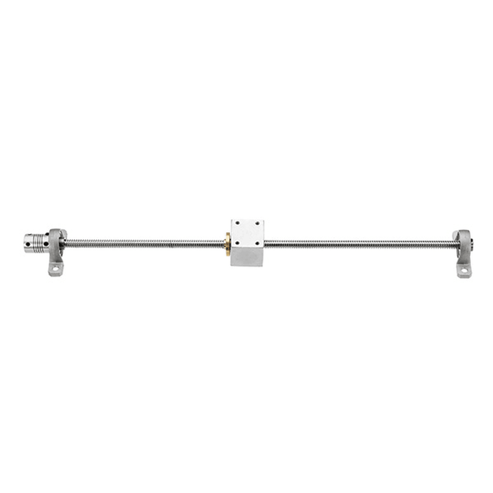 Machifit T8 500Mm Lead Screw Set with Nut Housing Bracket and Shaft Coupling for CNC - MRSLM