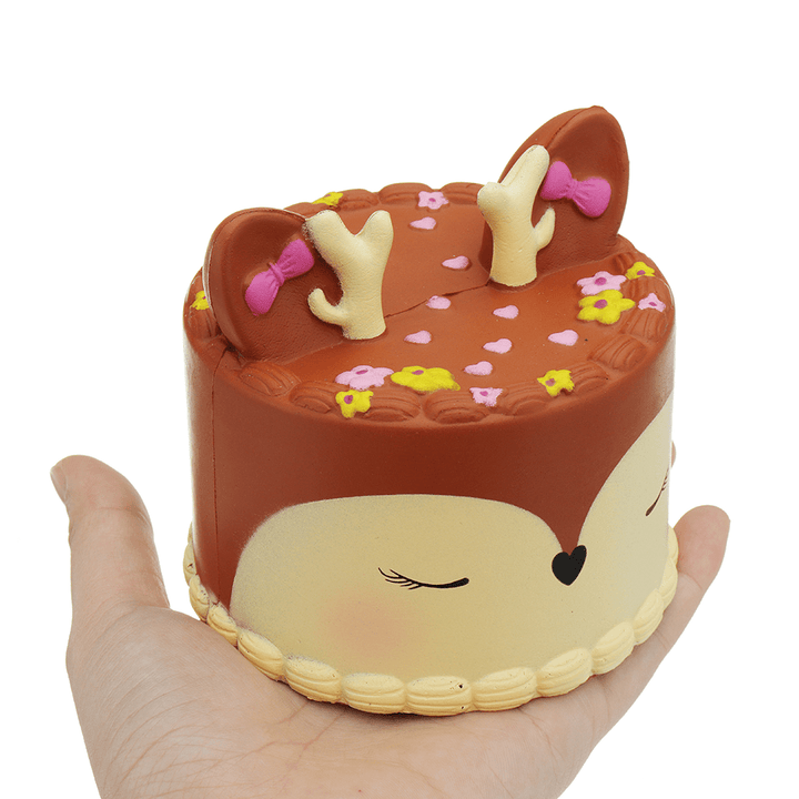 Unicorn Cake Squishy 10*10*9CM Slow Rising Collection Gift Decor Toy Original Packaging - MRSLM