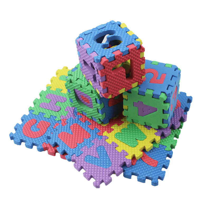 Letter Foam Puzzle Small Floor Mat - MRSLM