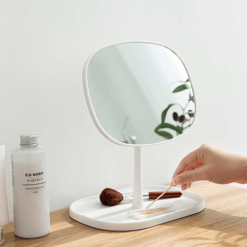 Portable Makeup Mirror Desktop Dressing Mirrors for Dormitory Home - MRSLM