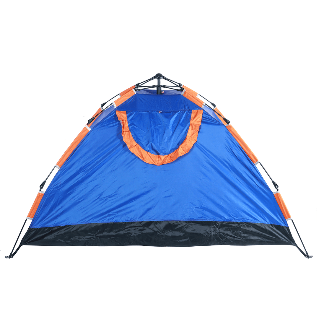 3-4 Person Camping Tent Waterproof Double Doors Automatic Tent Uv-Proof Portable Sunshade Canopy Outdoor Hiking - MRSLM