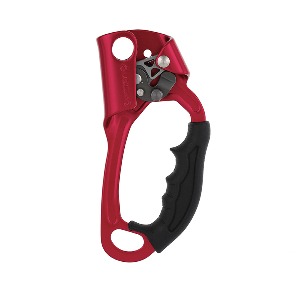 XINDA Outdoor Sports Rock Climbing Right Hand Ascender Device Mountaineer Left Handle Ascender Climbing Rope Tools - MRSLM