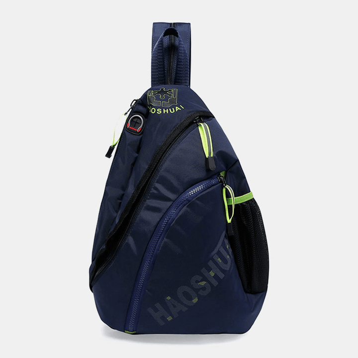Men Fashion Casual Waterproof Shoulder Bag Chest Bag Backpack - MRSLM