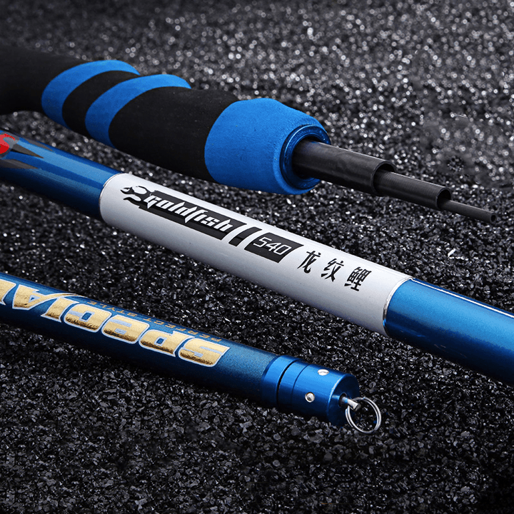 ZANLURE LW-01 Full Carbon Fiber Ultralight Ultra Hard 28 Stream Hand Pole Taiwan Fishing Rod - MRSLM