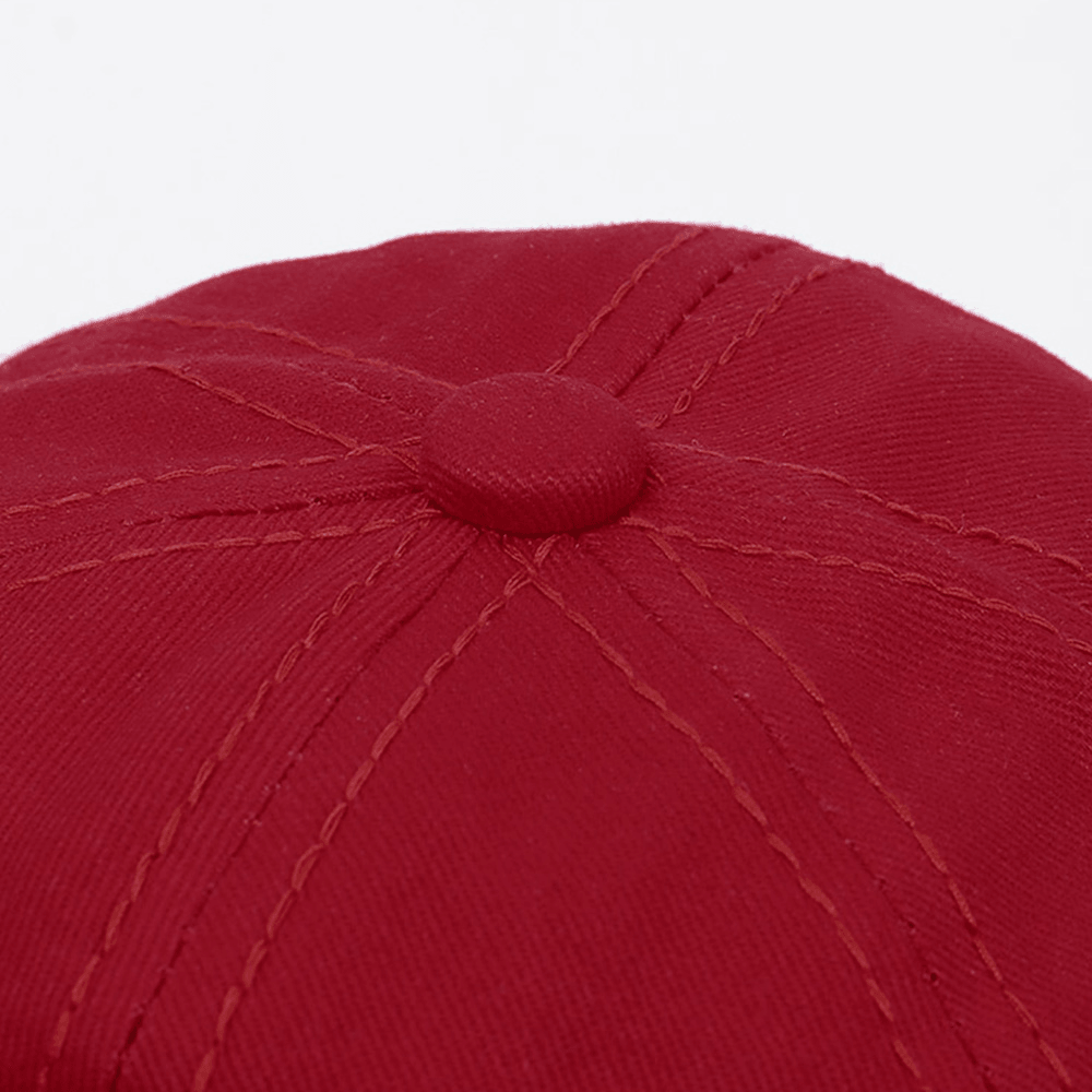 Unisex Cotton Letter Embroidery Patch All-Match Sunscreen Baseball Cap - MRSLM